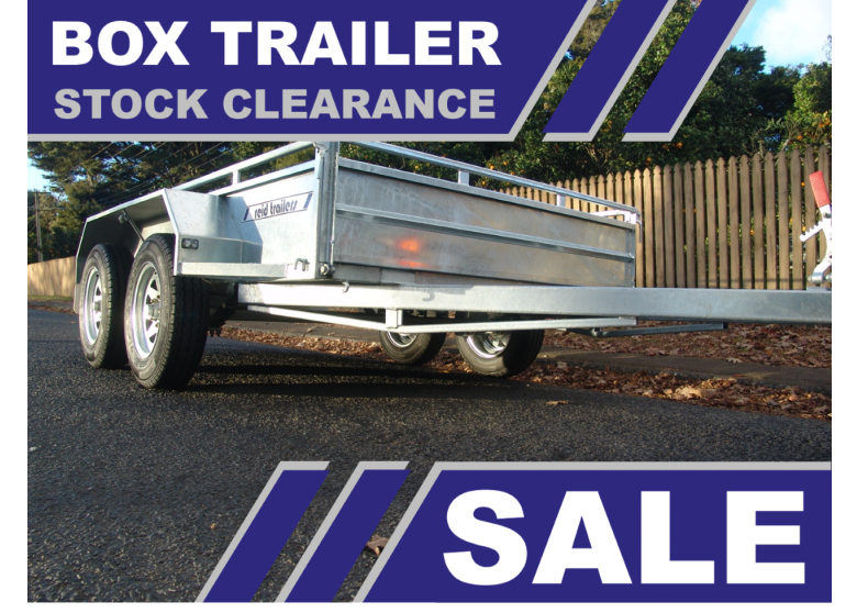 BOX TRAILER SPECIALS